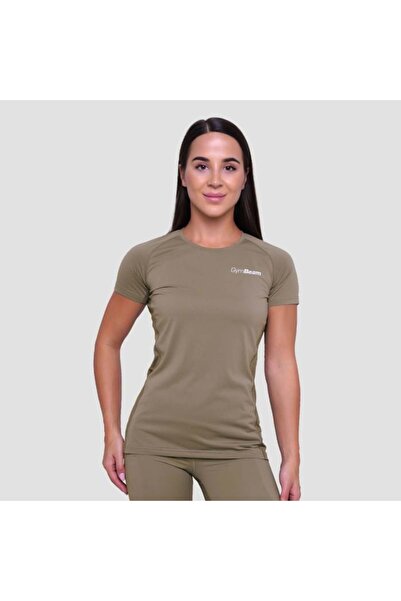 GymBeam Tricou de alergare Pulse pentru femei, cu imprimeu Vetiver
