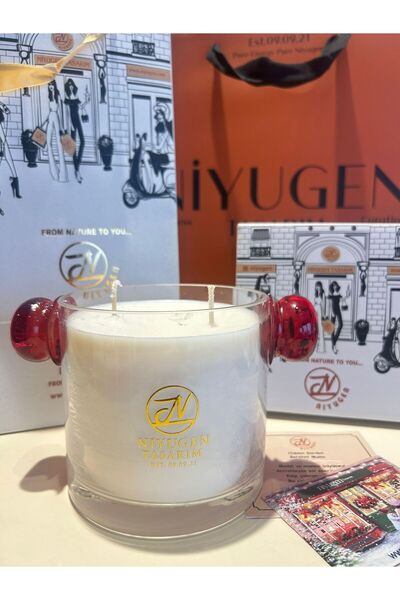 Niyugen MUM AROMATİK KOKULU MUM DEKORATİF OBJE