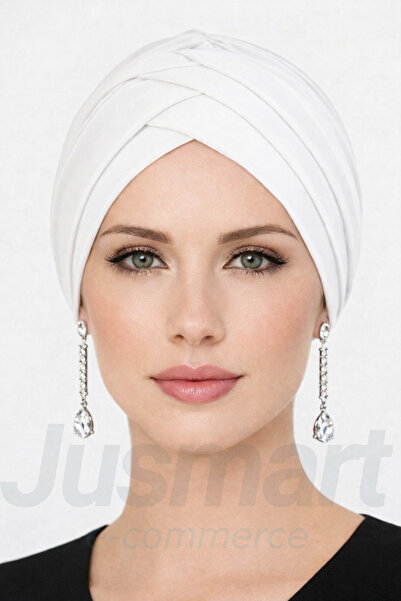 Jusmart قبعة إكرو كروس ذات 3 خطوط للحجاب الإسلامي ◆   تصميم يقلل من الانزلاق ...