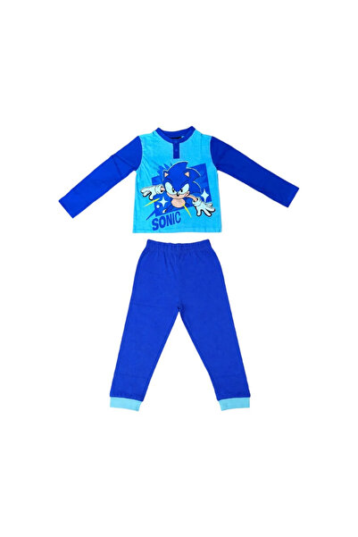 Sonic Children's pajamas, 100% cotton, blue, Hero,
