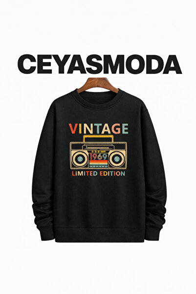 FULL TOLERANCE Vintage Custom Printed Crewneck Unisex Model Cotton Sweatshirt