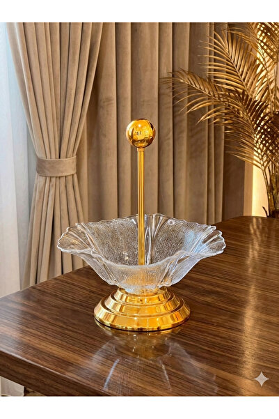 Choice High-quality, medium-sized, elegant silver pastry and dessert stand wi...