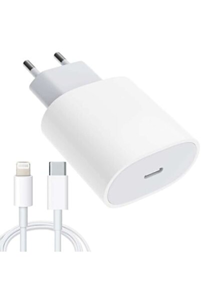 OEM Charger for iPhone, USB Type-C, Fast charge, Power 20W, White
