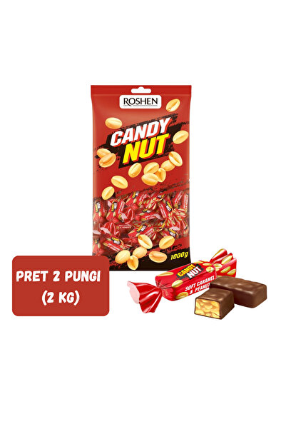 Roshen SET 2 BUCĂȚI - CANDY NUT mix pentru bomboane învelit în caramel și ara...