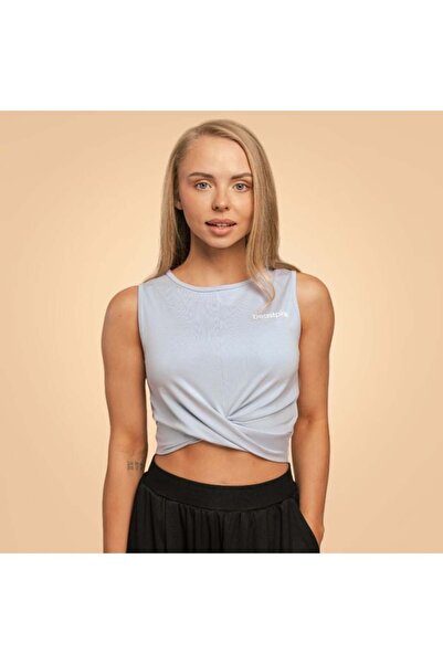 GymBeam Top scurt Breeze pentru femei, model Dove - BeastPink