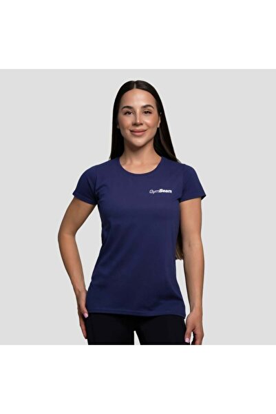 GymBeam Tricou simplu pentru femei, bleumarin