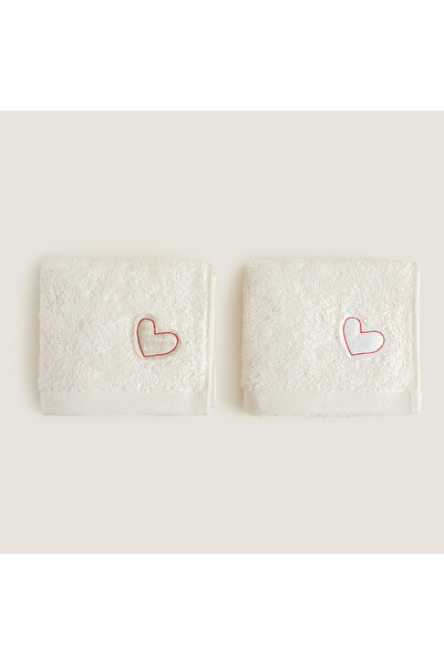 Chakra Fundo Havlu Setı 30x50 Cm Ekru