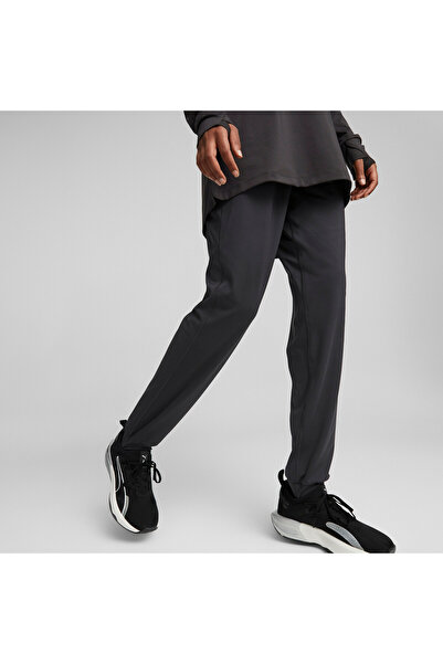 Puma بنطلون رياضي نسائي محتشم للتدريب - أسود