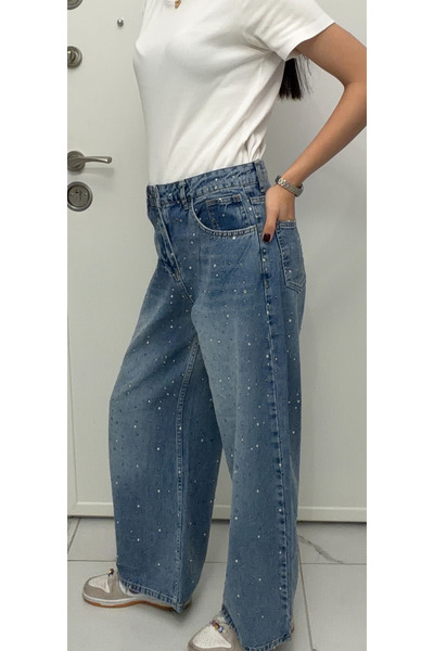 KAREN Taş işlemeli Pantolon