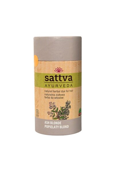 sattva Vopsea de păr blond gri, 150g - Ayurveda