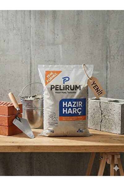Pelirum Hazır karısım harç 1 Kg - Sadece Su Ekle kullan