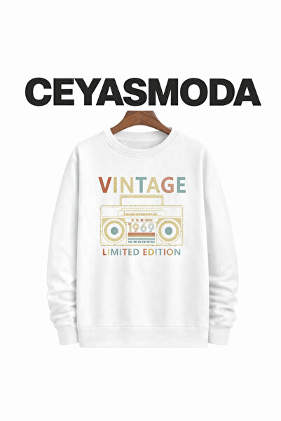 FULL TOLERANCE Vintage Custom Printed Crewneck Unisex Model Cotton Sweatshirt