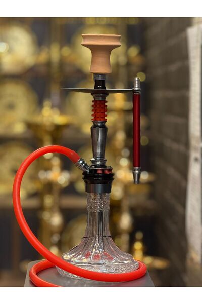 DR KARAM HOOKAH Alüminyum Nargile – 45 cm | Tam Set