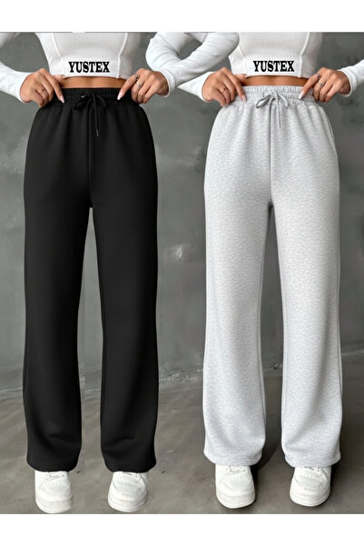 CAONNES Pantaloni de trening pentru femei, supradimensionați, 2 piese, de iar...