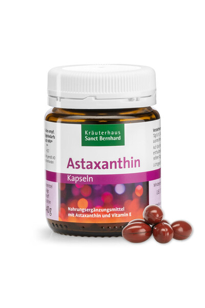 Kräuterhaus Sanct Bernhard Capsule astaxantina 8 mg si vitamina E Sanct Bernh...