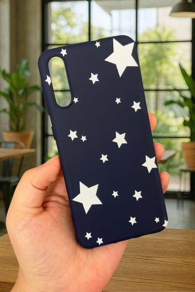 Vip Case حافظة مطاطية كلاسيكية من السيليكون بنمط نجمة صغيرة متوافقة مع هاتف س...