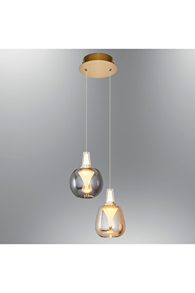 Özcan Aydınlatma 2849-2A-28 Rustam 2'li Sarkıt Mix Mixed