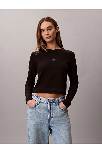 Calvin Klein Women's Monologo Baby T-Shirt