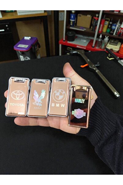 HK GİFT SHOP KİŞİYE ÖZEL İSİMLİ ARABA LOGO BASKILI METAL TASARIM ZARİF GAZLI ...