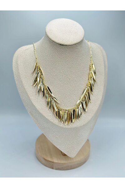 BYYEŞO Çoklu Sarkıtlı Kolye (Çelik)