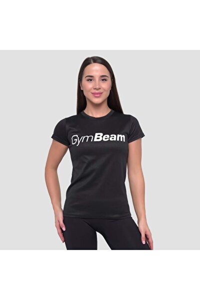GymBeam Tricou de damă Essence din plasă, negru