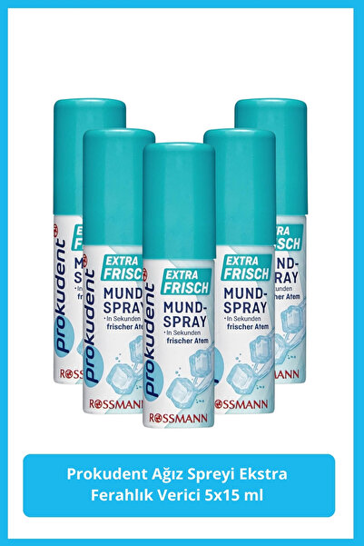 prokudent Ağız Spreyi Ekstra Ferahlık Verici 5x15 ml