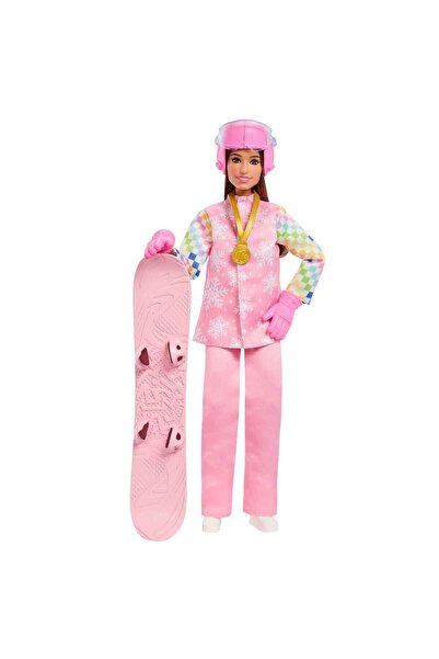 Barbie Kariyer Bebeği Snowboard Sporcusu JKF78