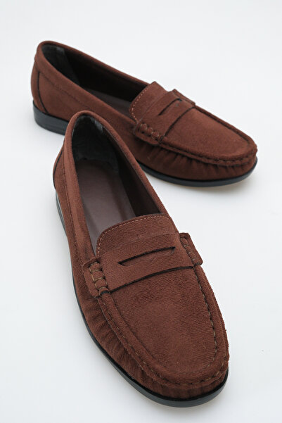 Solo Bag Loafer Flat Suede Comfortable Stylish Daily Orthopedic Women's Shoes