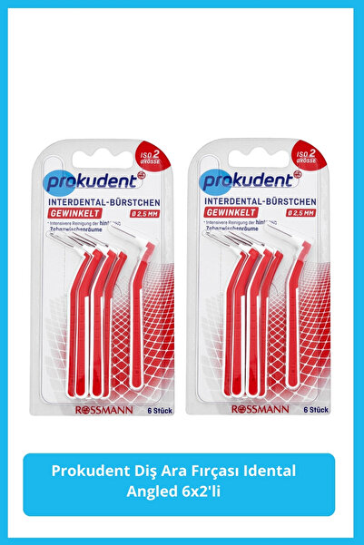 prokudent Diş Ara Fırçası Idental Angled 6x2'li
