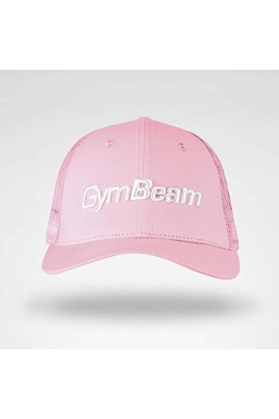GymBeam Șapcă cu plasă roz pal