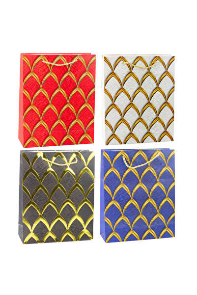 Three top online Decorațiuni elegante cu pungă de cadou aurie