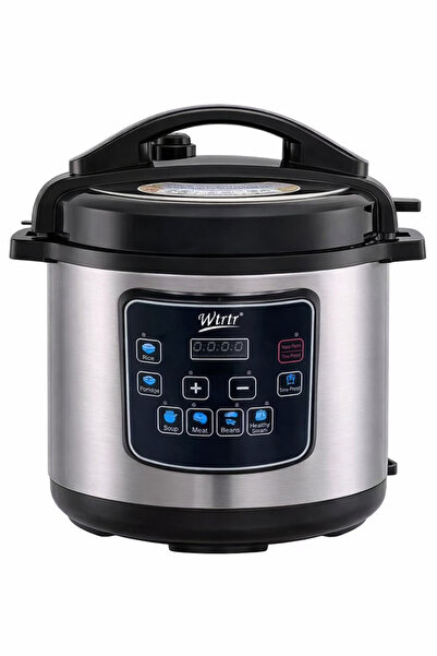 wtrtr طنجرة ضغط كهربائية سعة 9 لترات بقوة 1350 واط - طنجرة متعددة الاستخدامات...
