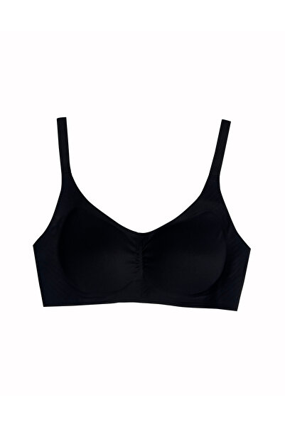 ALYA UNDERWEAR Women's Seamless Bra Removable Round Covered Laser Cut Invisib...