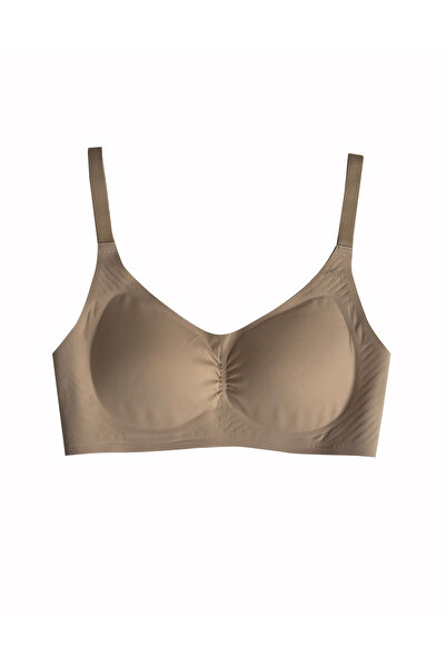 ALYA UNDERWEAR Women's Seamless Bra Removable Round Covered Laser Cut Invisib...