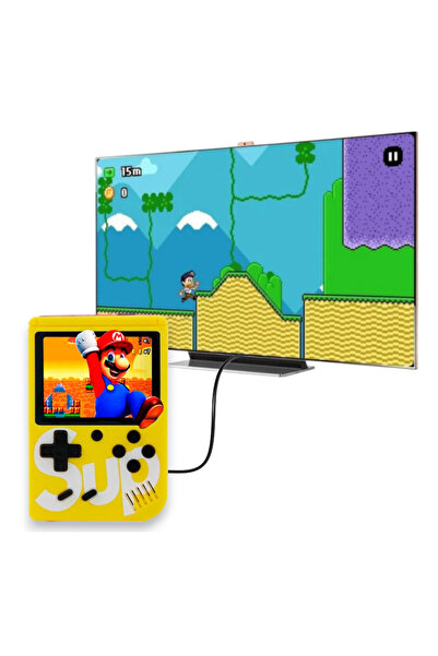 OEM Mini consolă retro portabilă cu 400 de jocuri – conexiune AV la televizor...