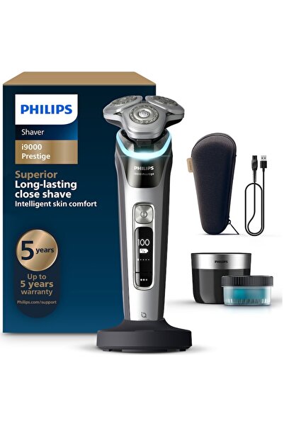 Philips Aparat electric de barbierit Seria i9000 Pestige XP9204/30, barbierit...