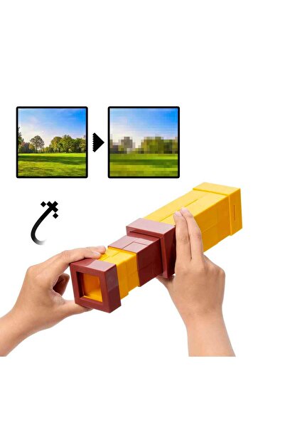 MINECRAFT Piksel Efektli Dürbünü 31 cm JKC14