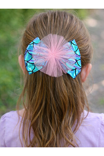 Casabony Дівчача шпилька з морською дівчиною з тисненням