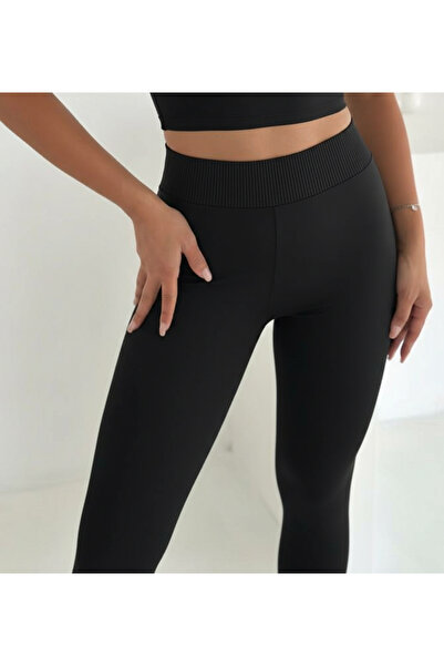 SARE TAYT Scuba Diver Fabric Belted Yoga and Gym Pilates Tights