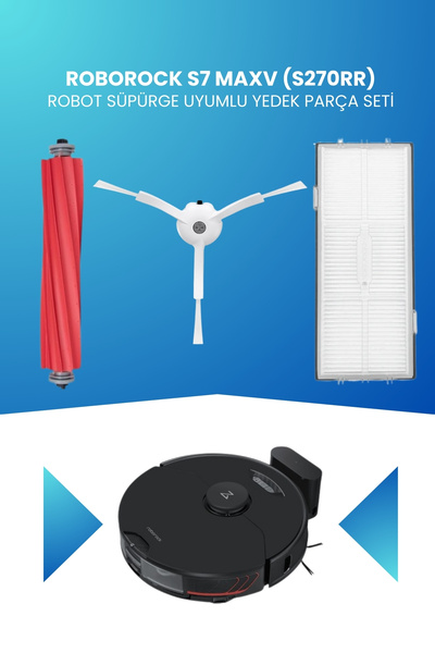 ELECTROLL Set de piese de schimb compatibile cu aspiratorul robot Roborock S7...