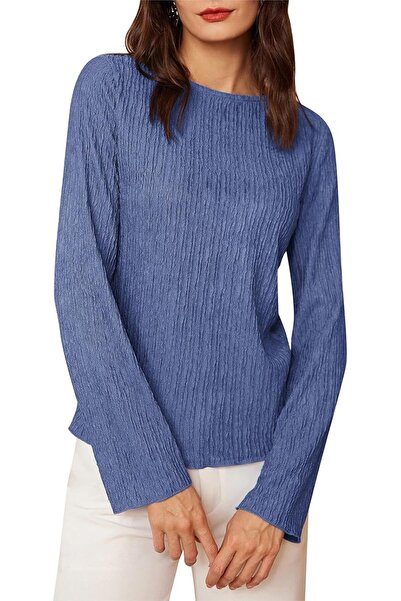 Amoretu Women's Blouse, GRACE KARIN, Round Neck, Long Sleeve, Soft Material, ...