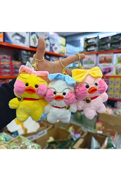 SHAMİRA Sevimli lalafanfan duck 1 adet random figür sevimli ördek anahtarlık