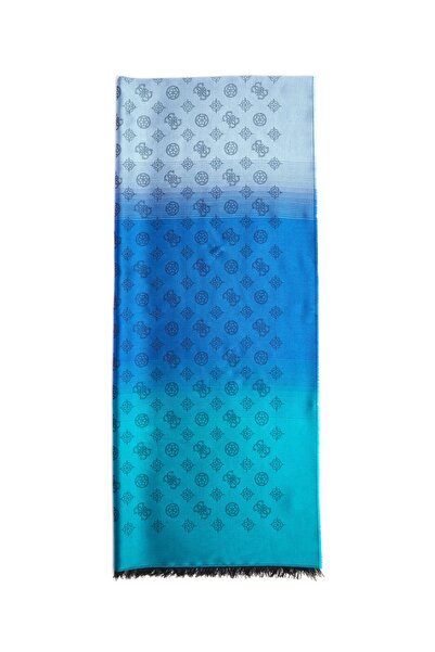 Guess , Guess, Textile Scarf, Blue, 80 x 190 cm, For Women