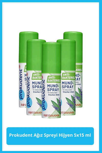 prokudent Ağız Spreyi Hijyen 5x15 ml