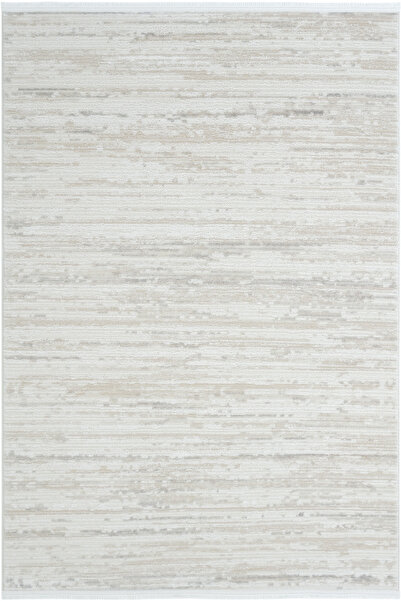 Cool Halı Arezzo Gri Bej Rengi Modern Dört Mevsim Yumuşak Akrilik Dokuma Yata...