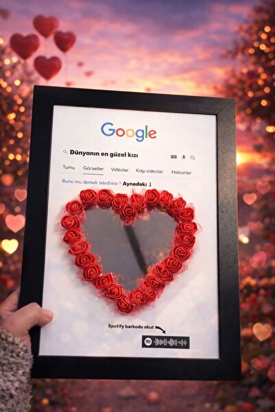 SHAMİRA Sevgililer gününe özel Google dünyanın en güzel kızı Güllü kalpli ayn...