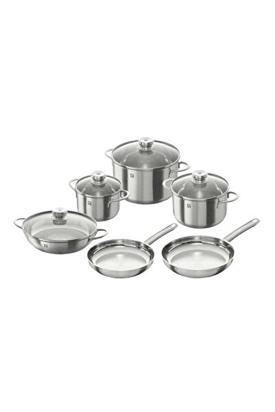 ZWILLING 6-Piece PRM T.Nova Cookware Set Steel