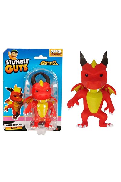 Sunman Monster Flex Stumble Guys Super Stretch Figure - Inferno Dragon