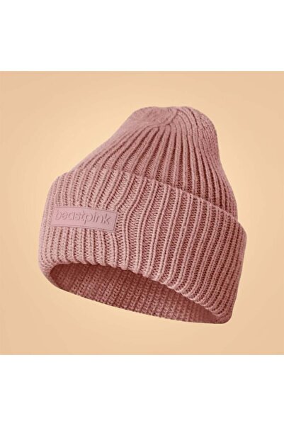 GymBeam Winter Beanie Peach - BeastPink