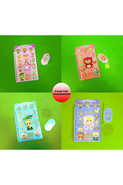 Gift Moda Tatlı Dostlar Sticker Defter